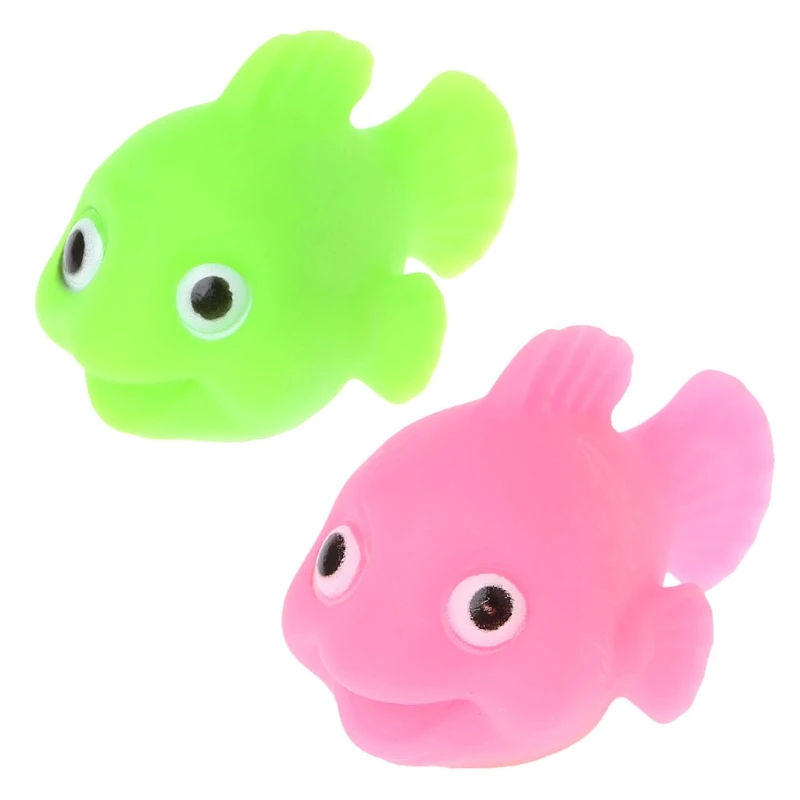 HBB 3D LED Light Goldfish Kids Toys Water Sensor Induction Bathing