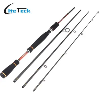 

Portable Fishing Pole Tackle 2.1M 6.89FT Carbon Fiber Spinning Lure Rod Fishing Lure Rod bait casting reel EVA material