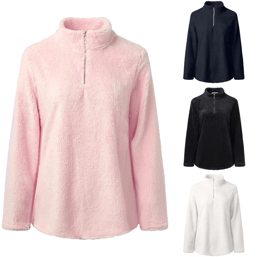 Buy New Womens Long Sleeve Tops Winter Warm Blouse