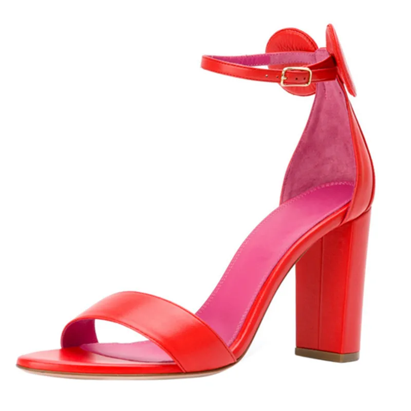 Hohe High red Schöne Schuhe Denim 2019 Black Frauen Qualität Heels Party Sandale knoten Stiefeletten Sommer blue orange Frau Sexy Hochzeit Mstacchi strap Bogen 5OvwIBnq
