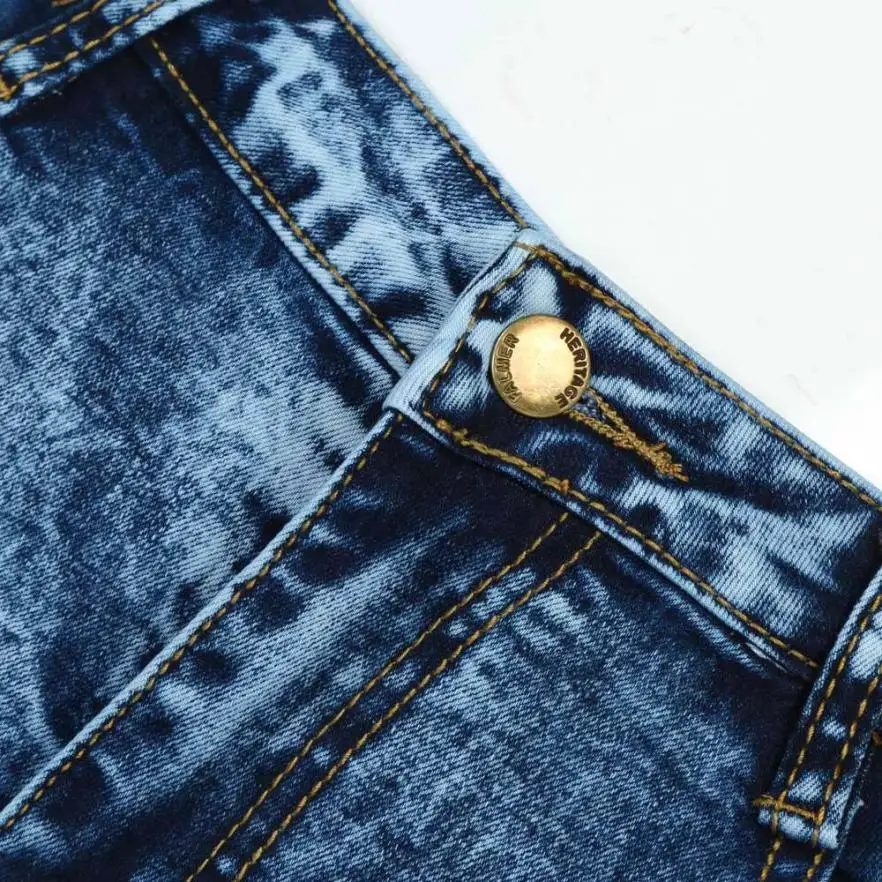CHAMSGEND Женские повседневные тонкие обтягивающие джинсы со средней талией джинсовые длинные штаны джинсы тонкие брюки Прямая поставка 4J31
