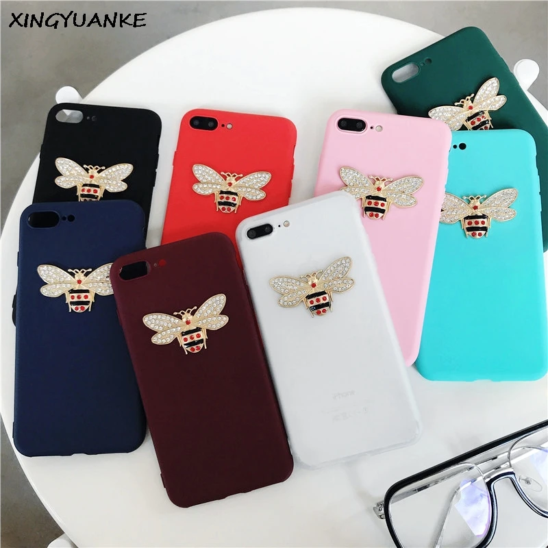 XINGYUANKE 3D мода Diamond чехол для Samsung Galaxy J7 2016 J710 случае Роскошные Би силиконовые Коке |