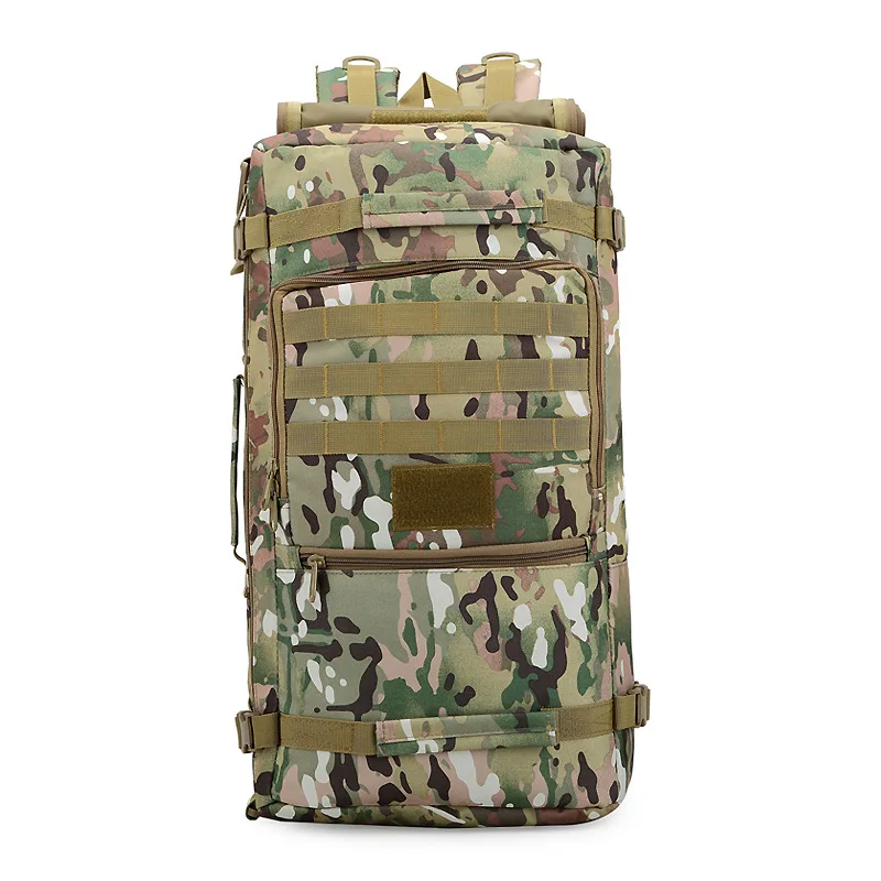 Molle 50L походный рюкзак, тактический военный рюкзак, тактические рюкзаки, камуфляжная походная сумка, спортивная сумка XA632WA - Цвет: CP camouflage