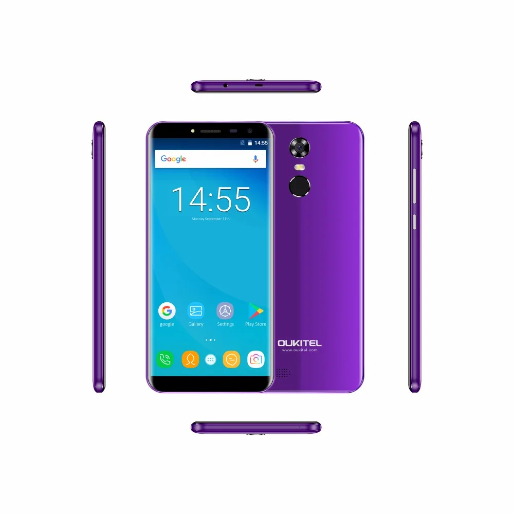 Oukitel C8 мобильный телефон 5 дюймов 18:9 HD Экран 4 ядра 2 Гб Оперативная память 16