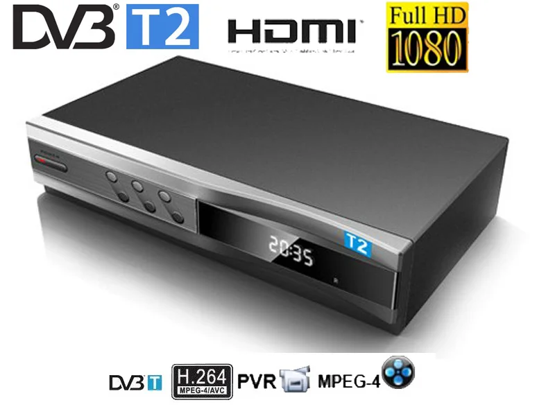 

DVB-T2 receiver EPG Record Set Top Box Digital Video Broadcasting Terrestrial Receiver Full HD 1080P Digital H.264 MPEG4