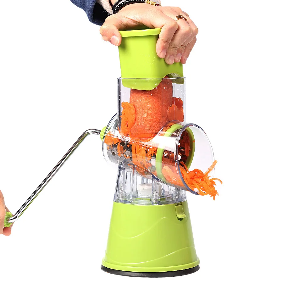  Vegetable Cutter garlic peeling machine Multifunctional Slicer Round Potato Cheese Kitchen Applianc - 33021001735