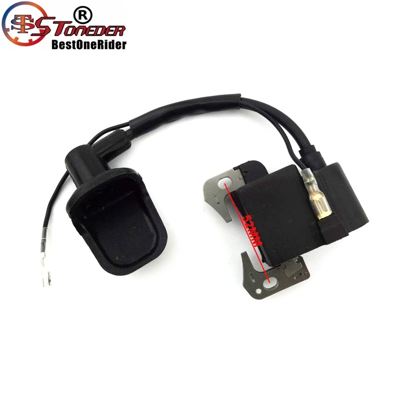 STONEDER 2 Stroke Pocket Bike Ignition Coil For 47cc 49cc Engine Chinese Minimoto Mini Motor Kids ATV Quad 4 Wheele Dirt