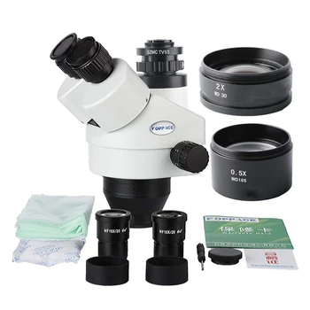 

1/3 CTV Trinocular Camera Interface 3.5X-90X Trinocular Stereo Microscope Lens WF10X/20mm Eyepieces Microscope Head & Body