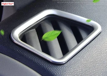 

High star stainless steel 2pcs car air condition vent decoration cover frame for Citroen C5 aircross 2018-2020