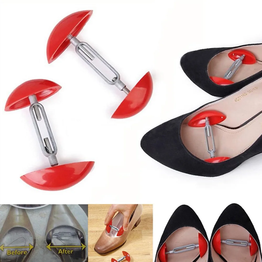 MQUPIN Adjustable shoe support enlargement code plastic slinger Men's leather shoes women's flat shoes high heels