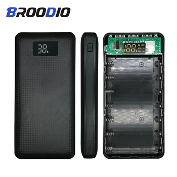 

5V Mobile Power Pack 7*18650 Power Bank Case Battery Box Mobile Phone Charger DIY Shell Case 3 USB Output LCD Display For Xiaomi
