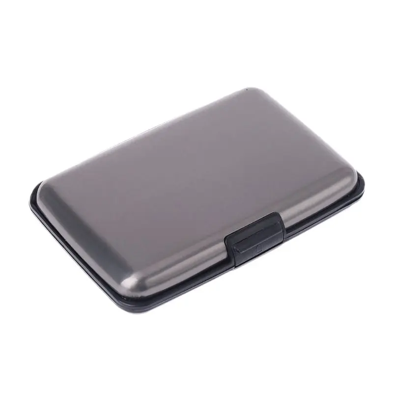 

Men's Women Aluminum Wallet ID Business Credit Card Holder Purse Mini Pocket Case