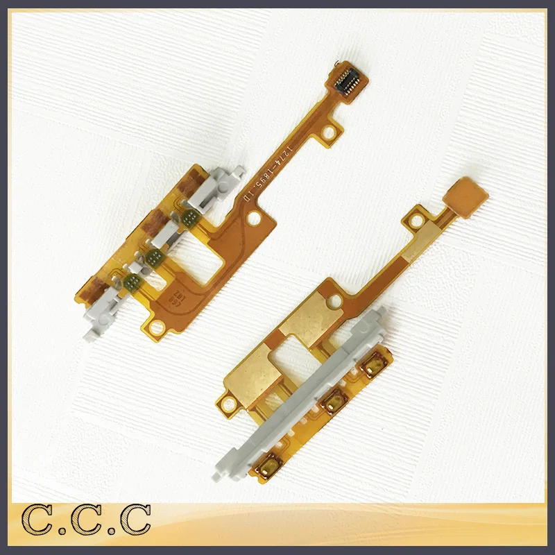 Sony Xperia Z1 Compact Power Button Problem Original volume switch button + power on/off switch flex cable for Sony