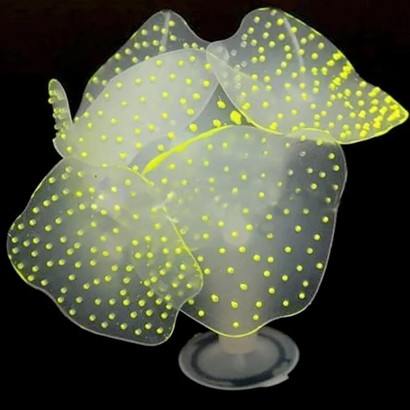 Красочные силиконовые искусственные растения для аквариума аквариум орнамент декор для водных объектов завод Коралл