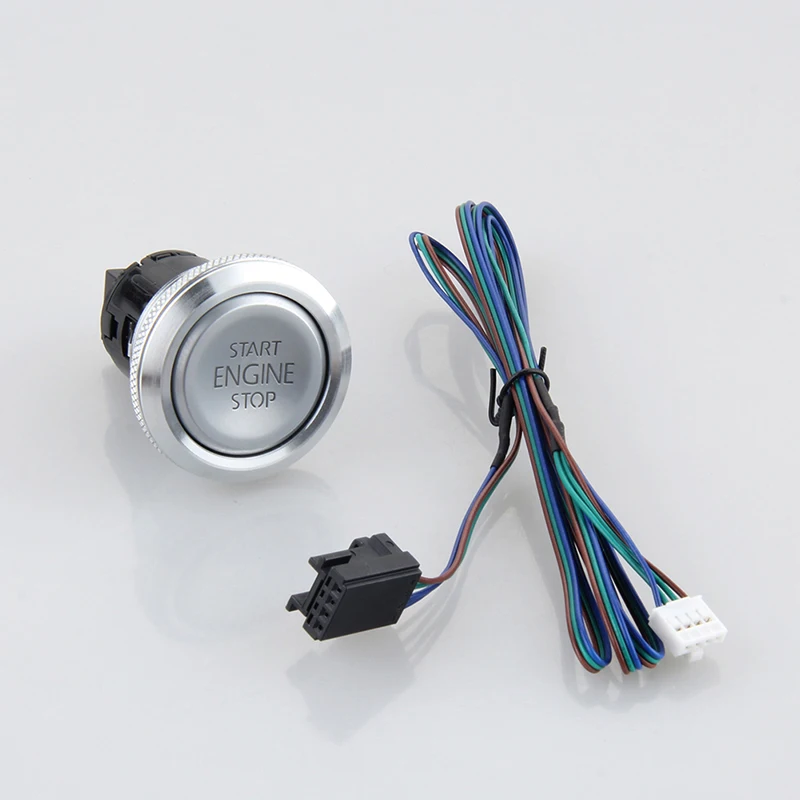 Goedkoop EASYGUARD start stop motorsysteem keyless remote engine start optioneel keyless go system met transponder es002 p3 DC 12 V