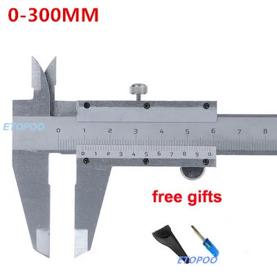 70mm 100mm 150mm 200mm 300mm Vernier Caliper Carbon Steel Caliper Gauge Micrometer Pie De Rey Paquimetro Measuring Tools