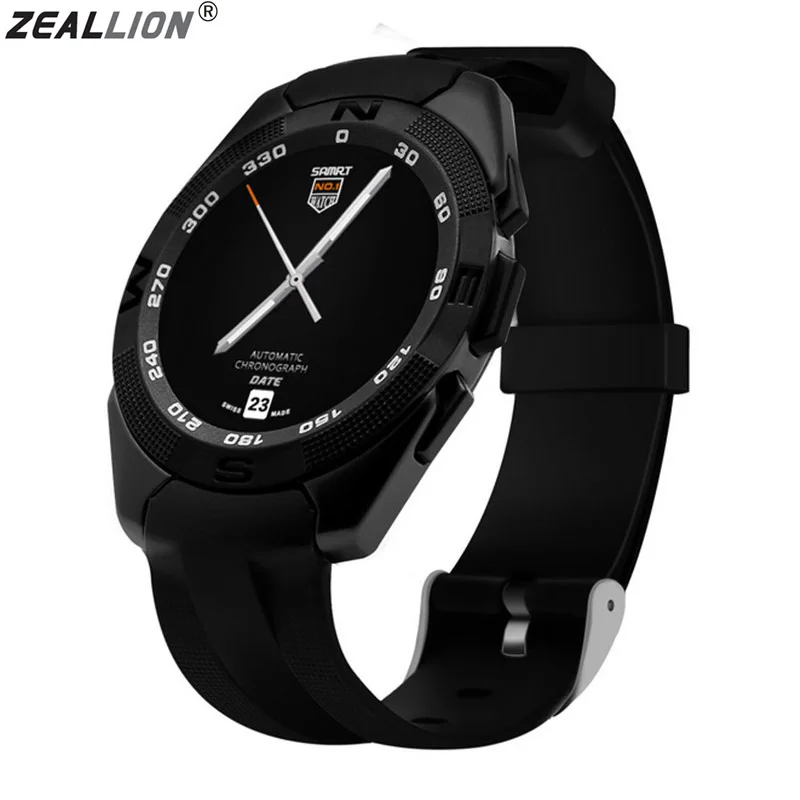 

ZEALLION Smart Watch G5 Clock Sync Notifier Support Heart Bluetooth Connectivity Pedometer for IOS Android Smartwatch