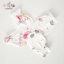 2 пары, новые детские перчатки, царапины для новорожденных, варежки из хлопка с милым рисунком, антицарапки для девочек и мальчиков, детские варежки