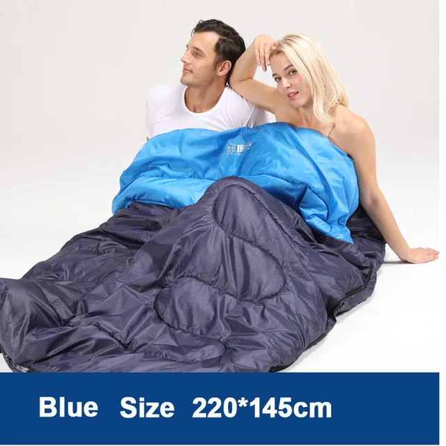 Double Person Sleeping Bag Adult Outdoor Camping Sleeping Bag Winter