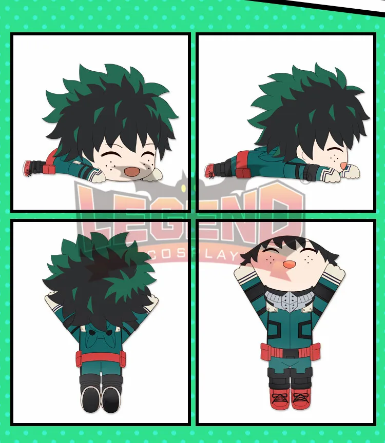Cosplaylegend My Hero academic Boku no Akademia Izuku Midoriya Katsuki Bakugou шото Тодороки плюшевая игрушка кукла