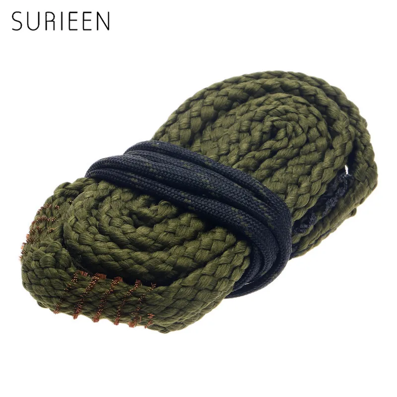 

SURIEEN Hunting Gun Accessories Boresnake fit .38 Cal .357 Cal .380 Cal; 9mm Gun Cleaning Rope Pistol/Rifle/Shotgun Bore Cleaner