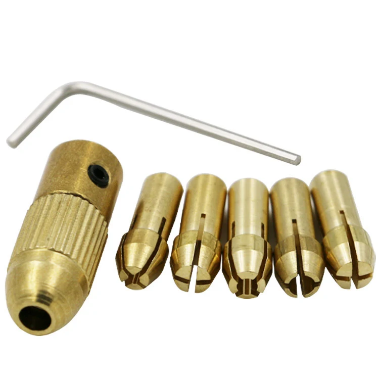 

mini electric grinder copper Chuck Reed 0.5/1.0/1.5/2.5/3.0mm mini electric grinder 5pc collet