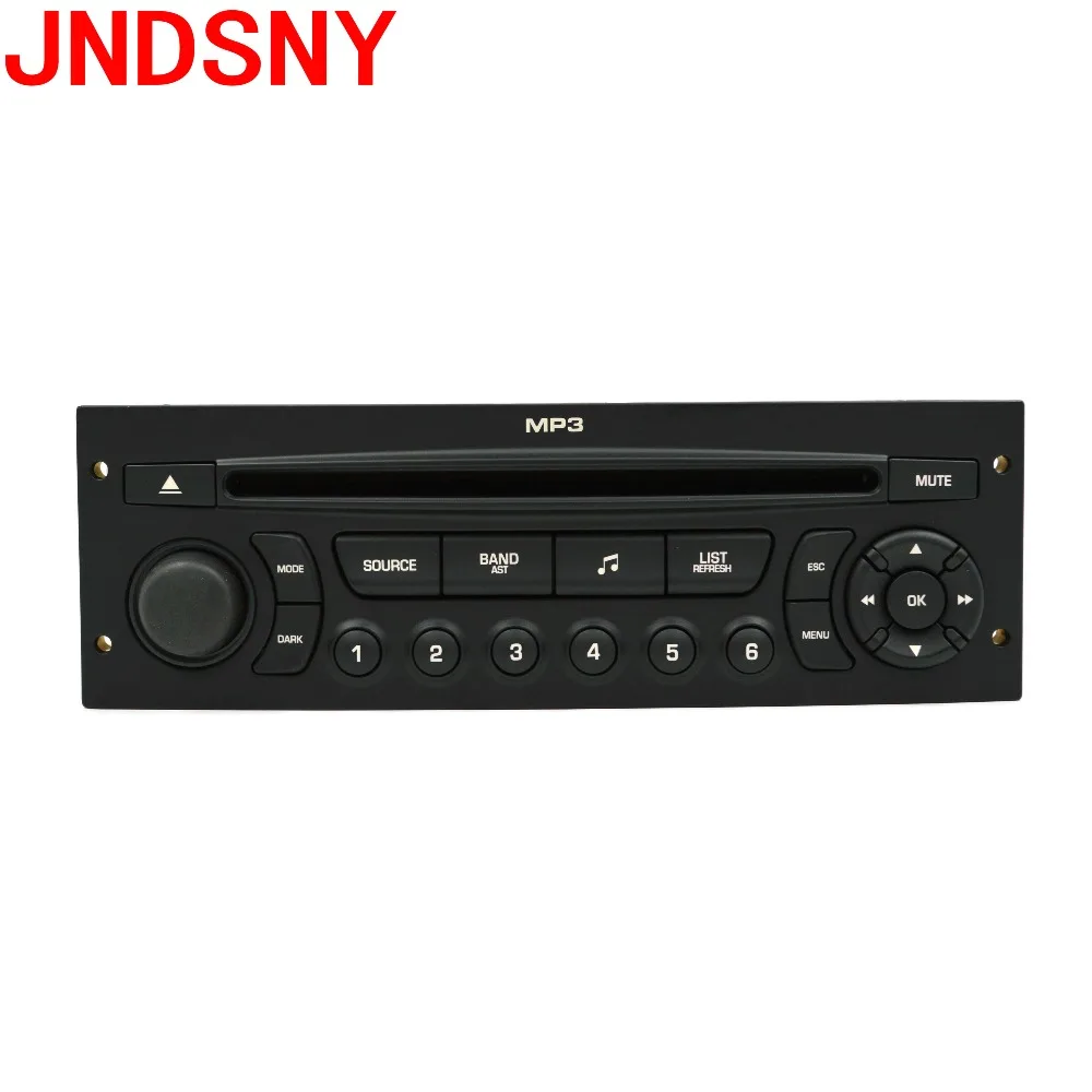 Автомагнитола JNDSNY RD43 с CD USB aux MP3 для Peugeot 207 206 307 308 408 807 Citroen C2 C3 C4 C5 C8|car radio with cd|citroen car