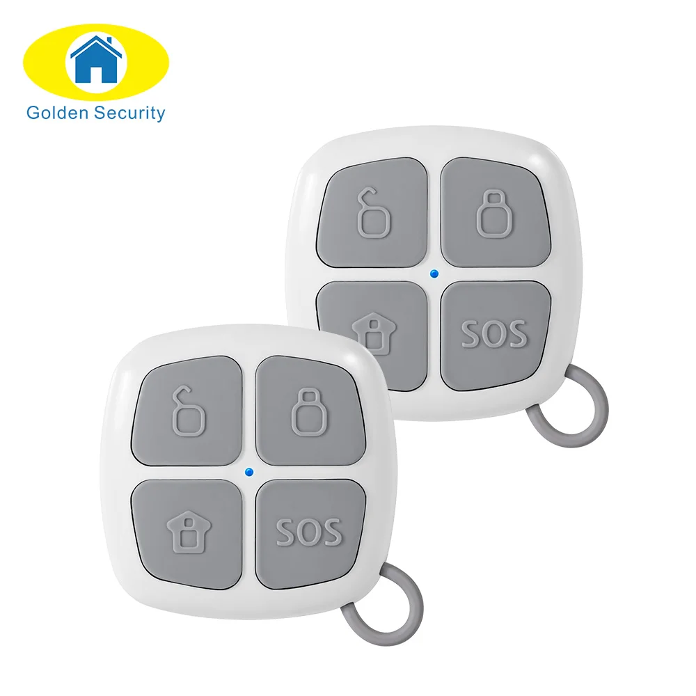 

2ps 433Mhz Remote Control Alarm Key Fob for G90E G90B Security Wifi Alarm System Home Alarm System Alarm Accessories