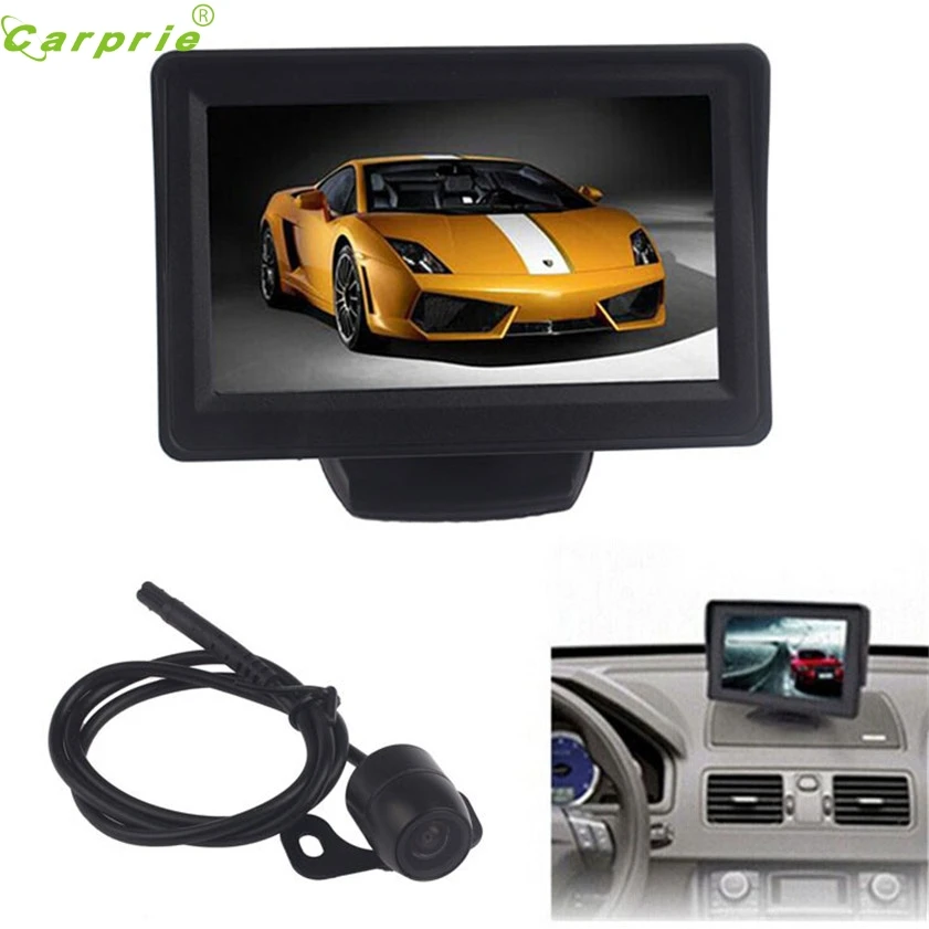 High Quality 4 3Inch Car TFT LCD Monitor Mirror Reverse Rear View Backup CMOS font b