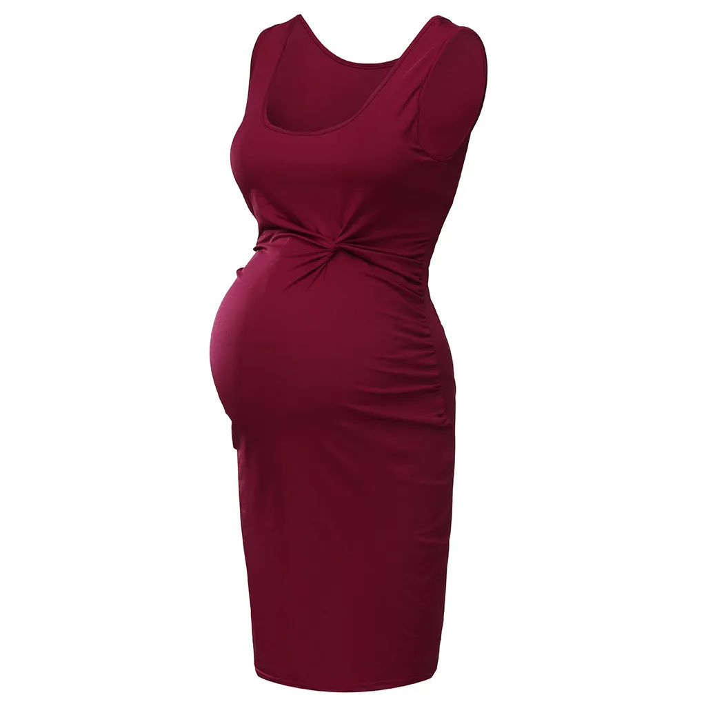 

Summer Womens Breastfeeding Dresses Casual Elegant Sexy Sleeveless Nursing Dress Maternity Pregnancy Clothes Zwanger Jurk 19M22