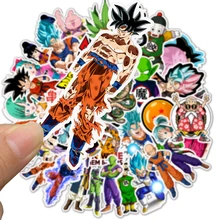 50PCS pack Cartoon Stickers Dragon Ball Super Anime For Laptop Luggage Bags Bike font b Phone