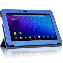 ocube 3-Folder Silk Print Pattern PU Leather Cases Cover For HP SlateBook 10 X2 PC 10-H011RUh012ruH027RU 10.1″Tablet