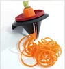 1PC Practical Spiral Vegetable Slicer Funnel Grater Shred Device Carrot Julienne Cutter Spiral Slicer Kitchen Accessories KX 015 ► Photo 1/6