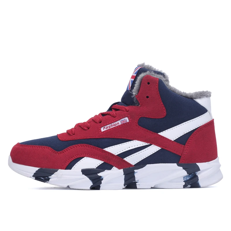 

New Style Men Running Shoes Outdoor Jogging Training Shoes Sports Sneakers Men Keep Warm Winter Snow Shoes For Running