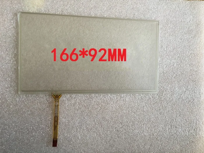 

6.95 inch 4 wire resistive touch screen panel 166*92 touch screen 166MM*92MM