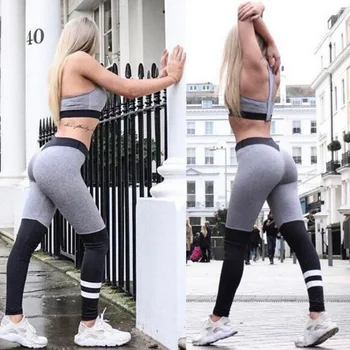 

chic 2018 hot style hot sale pants fashion slim woman leggings ankle-Length patchwork comfortable elastic female leggings