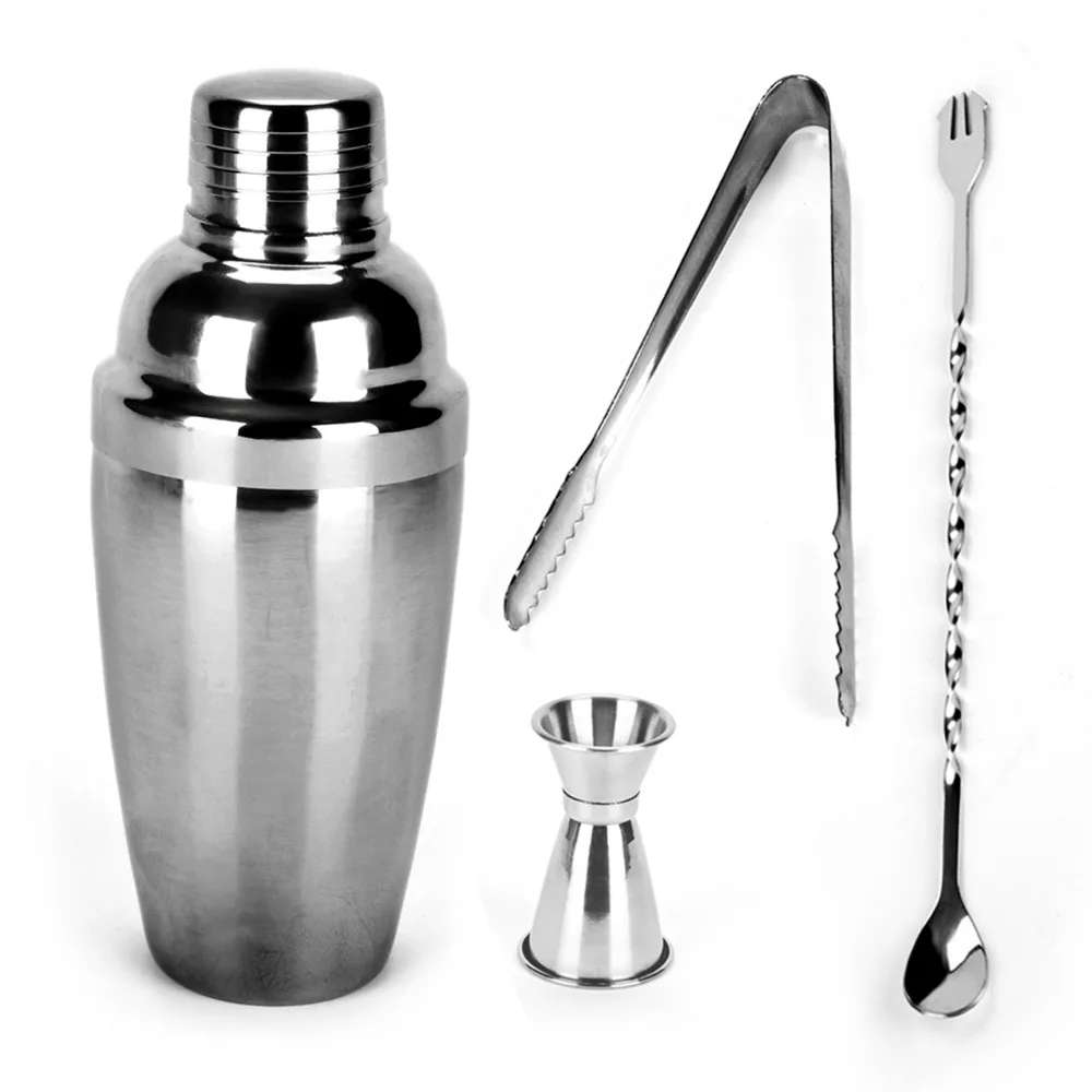 350ml japanese style cocktail shaker set ounce cup ice tongs cocktail