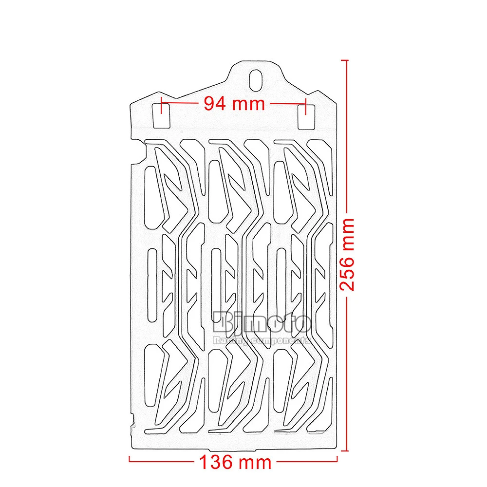 bmw 1200 Motorcycle Radiator Guard (3)