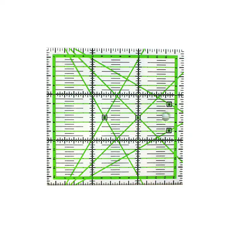 Lineal Vorlage Sampler Set f/ür Haushaltsn/ähmaschine Transparent Patchwork N/ähen Schneiden Craft Lineal DIY Werkzeuge PROKTH Quilting Lineal