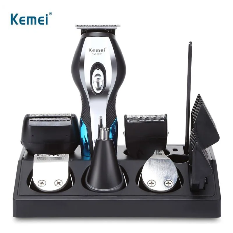 Kemei USB Cable Charge Trimmer Professional Multifunction Electric Hair