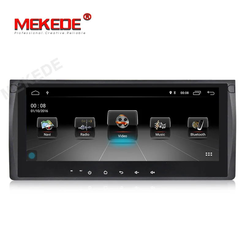 MEKEDE 10,2" Android9.1 Автомобильный gps dvd для BMW E39 X5 E53 Автомобильный мультимедийный стерео плеер авторадио с wifi BT включая CANBUS