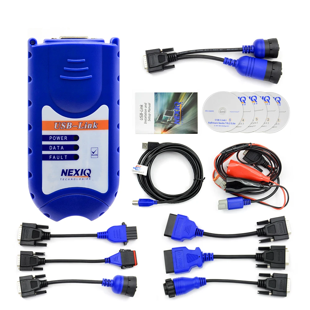 

2019 NEXIQ Auto Heavy Duty Truck Scanner Tool NEXIQ USB Link Nexiq 125032 USB Link NEXIQ2 USB/Bluetooth