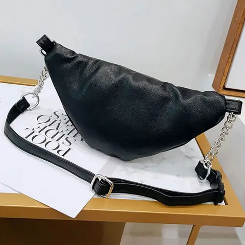 여성 패션 솔리드 웨이스트 패니 팩, 레이디 PU 가죽 휴일 머니 벨트 지갑, 범 여행 가방, 전화 파우치, 핫 스타일 4