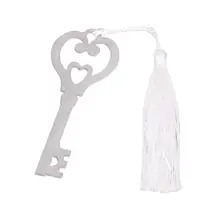 Металлические закладки в форме ключа, свадебные украшения, закладки, Детские стаканчики для вечеринки, подарков, канцелярские принадлежности для офиса, школы