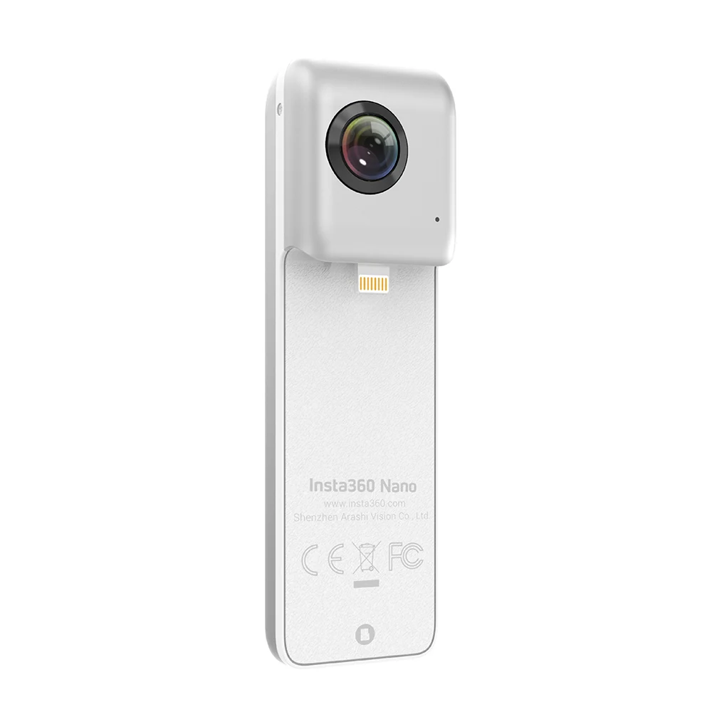 Insta360 Nano 3K HD 360 камера панорамная камера 210 градусов двойной широкоугольный объектив рыбий глаз 360 камера для iPhone 7 7+ 6 6s 6