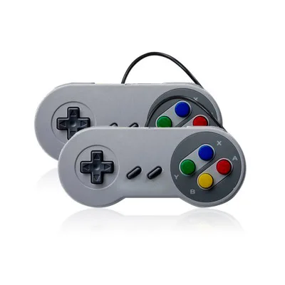 Gamepads 9 Holes Backup Game controller For 8bit TV game player wire length 1.8m Game Joypad Free shipping