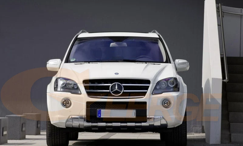 Для Mercedes Benz M класса W164 мл 320 350 450 500 550 2008-2011 отлично Ультра яркое освещение COB комплект светодиодов «глаза ангела»