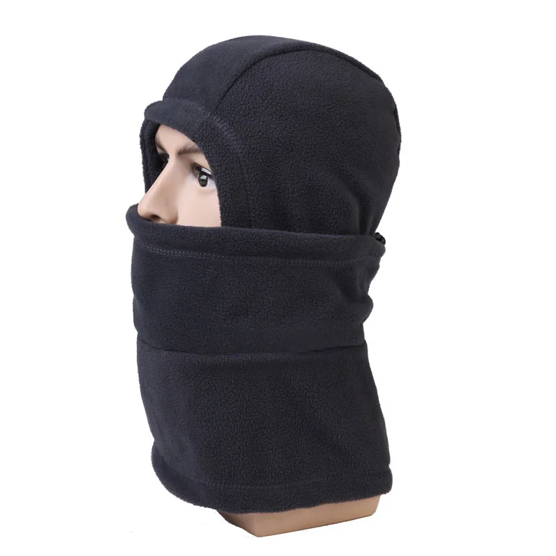 

DICHSKI 2018 Outdoor Caps Wool Warm Hat CS Masks Head Cycling Skiing Double Windproof Men Women Winter Thickening Cycling Cap