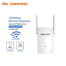 Comfast 1200 Мбит/с Wi-Fi адаптер маршрутизатор Ретранслятор двухдиапазонный 2,4 и 5,8 ГГц беспроводной WiFi диапазон wifi усилитель сигнала маршрутизатор