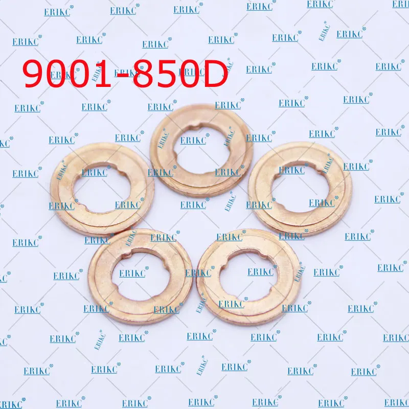 

ERIKC 9001850D injector nozzle copper washer 9001-850D (size: 7.1*15*2.5mm), injection copper ring thickness=2.5mm 9001 850D